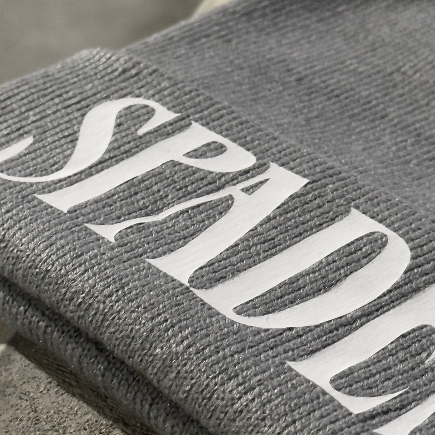 Spades Essential Beanie - SERIF Grey