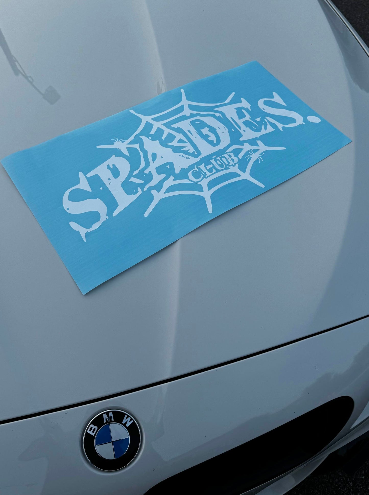 Spiders Spades Club Rear Banner