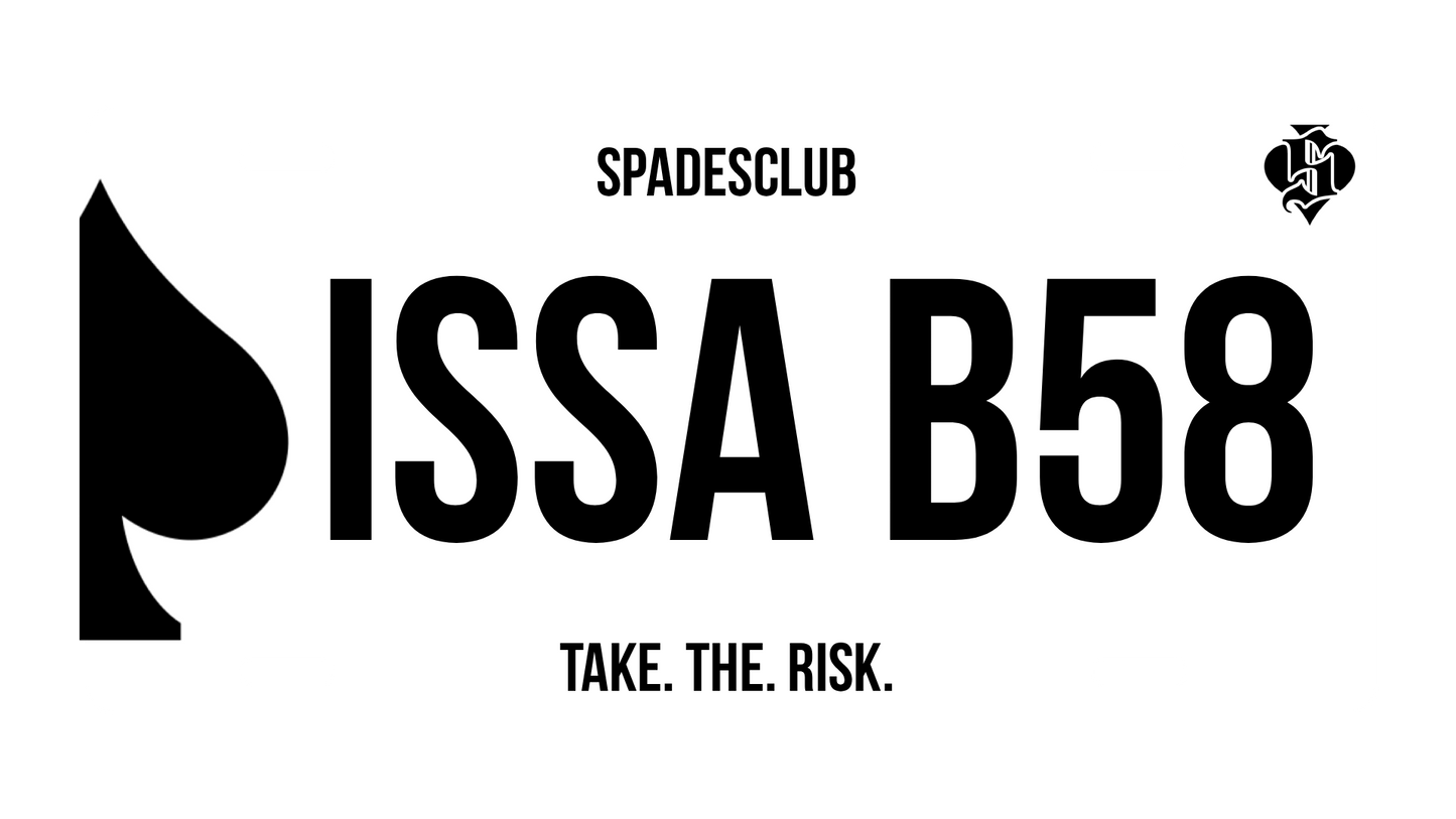 ISSA B58 Custom Plate