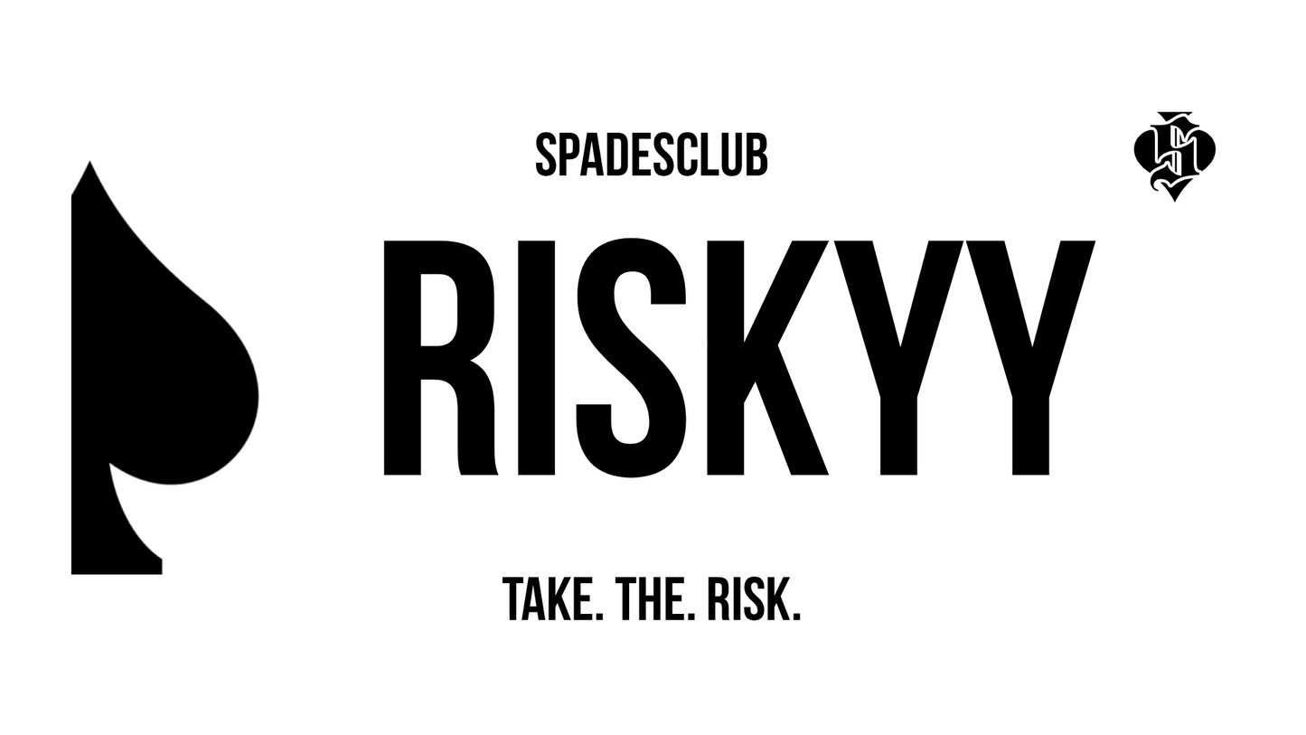 RISKYY Custom Plate