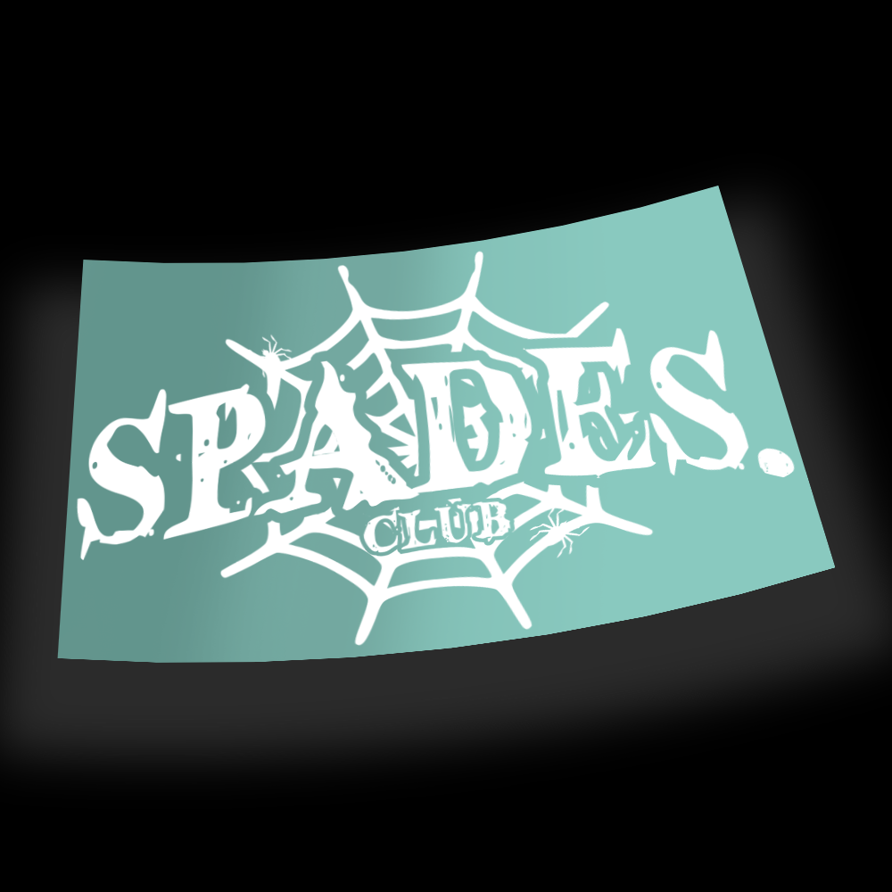 Spiders Spades Club Rear Banner